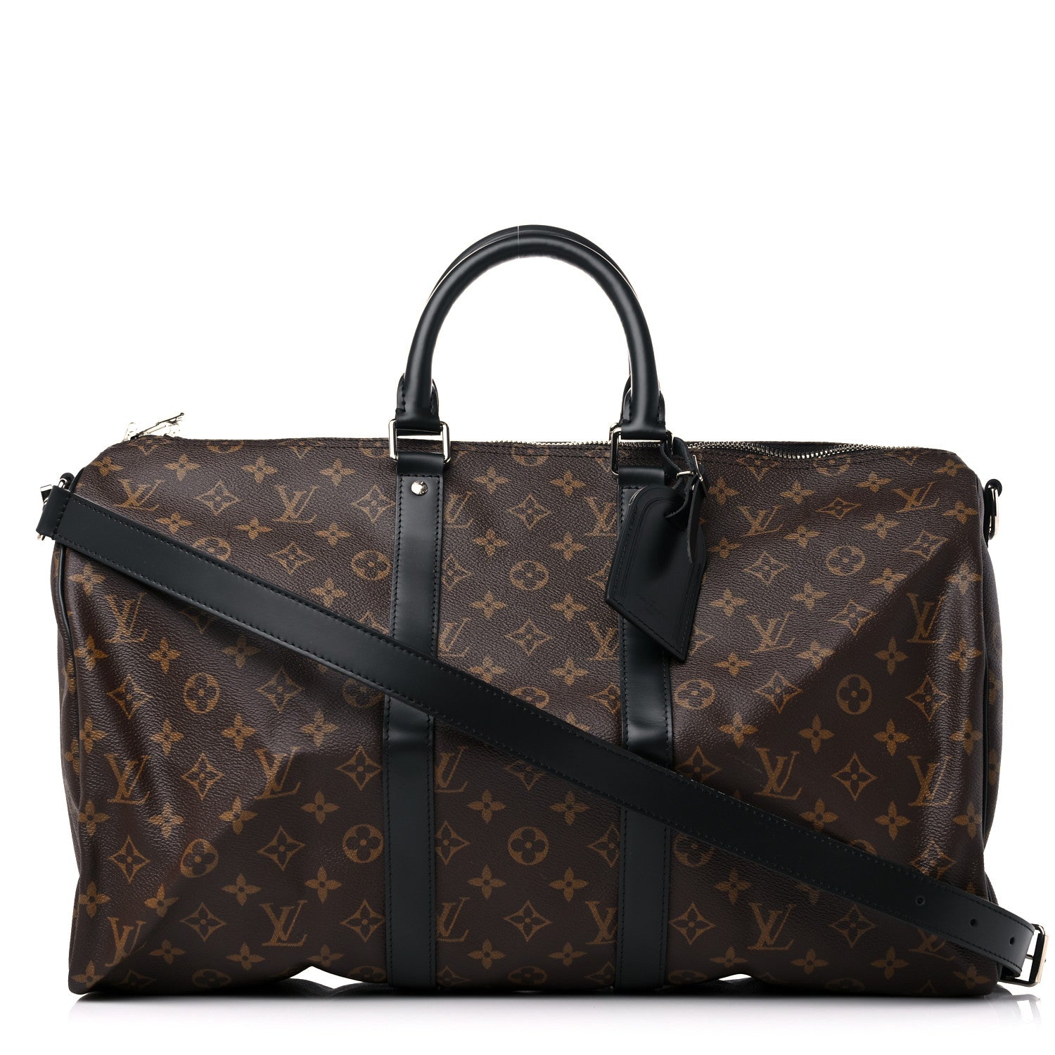 Louis Vuitton Monogram Macassar Keepall Bandouliere 45 1 of 9