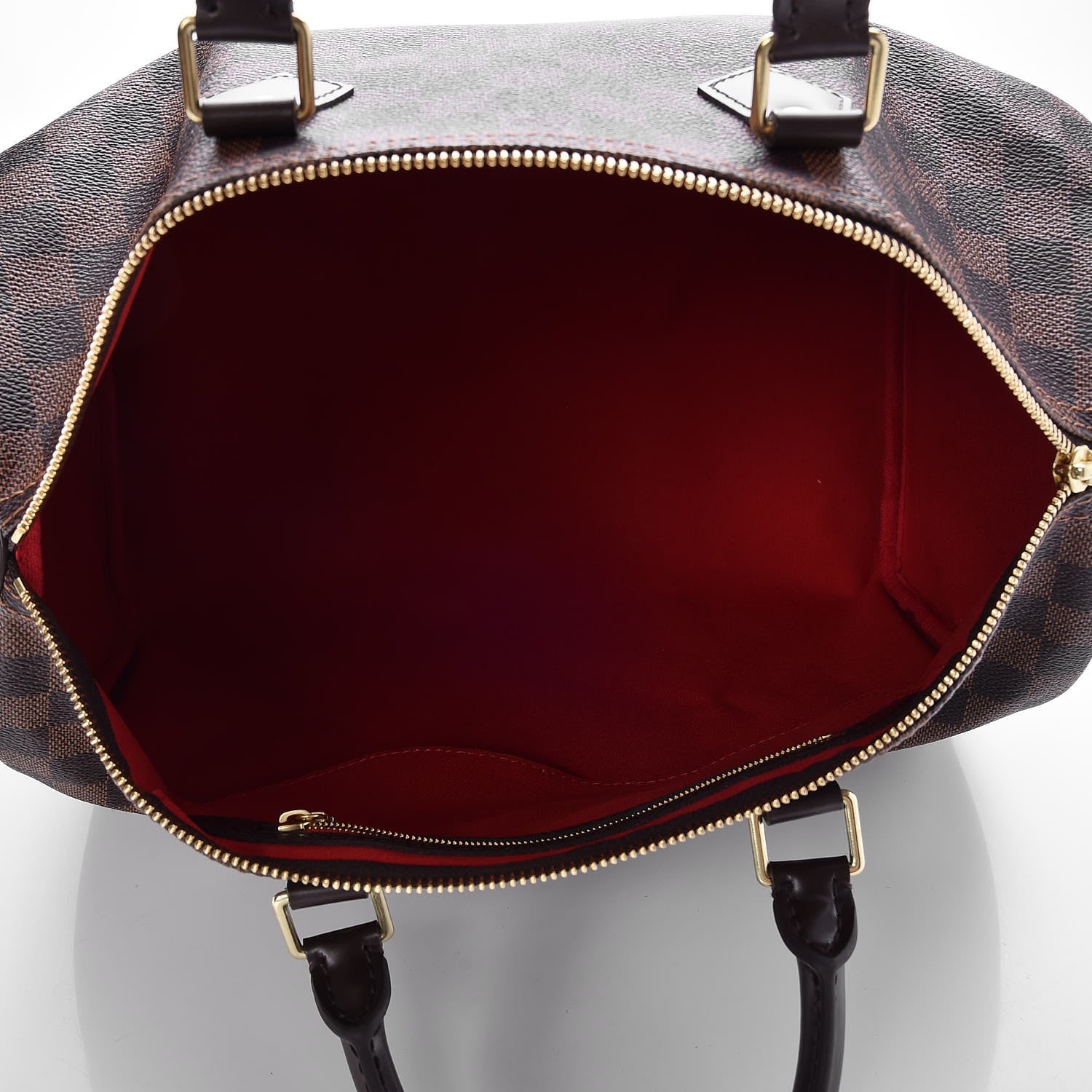 Louis Vuitton Damier Ebene Speedy 35 6 of 8