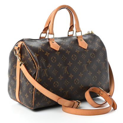Louis Vuitton Monogram Speedy Bandouliere 30 3 of 9