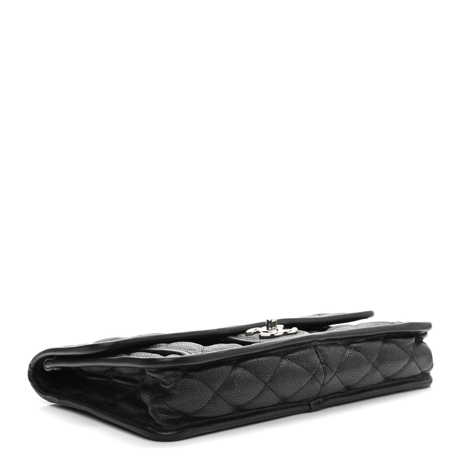 Chanel Caviar Quilted Medium French Riviera Flap Black 4 of 12
