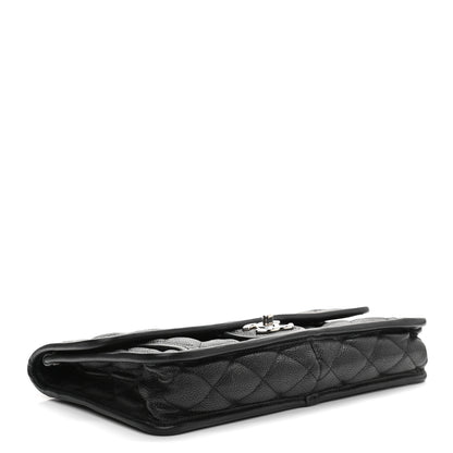 Chanel Caviar Quilted Medium French Riviera Flap Black 4 of 12