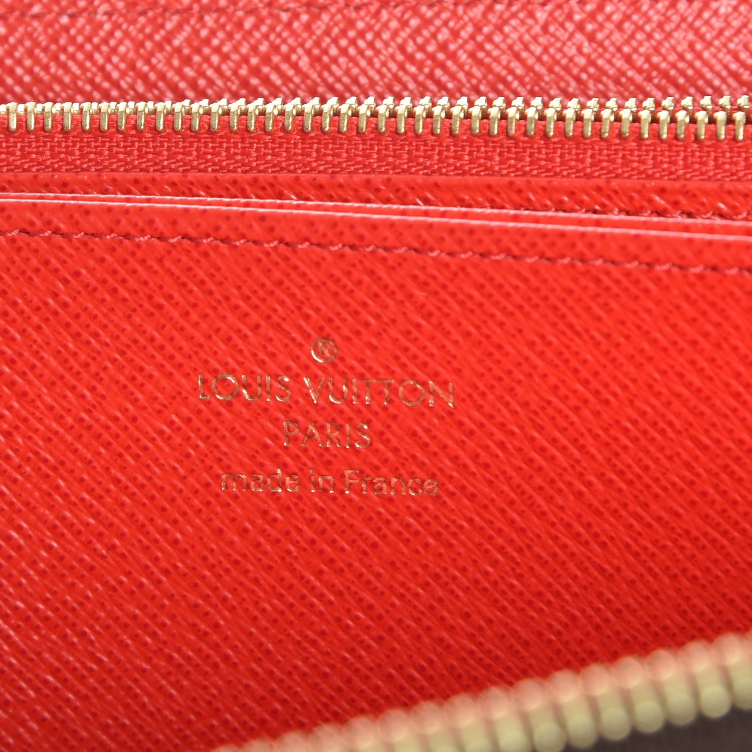 Louis Vuitton Monogram Zippy Wallet Coquelicot 6 of 7