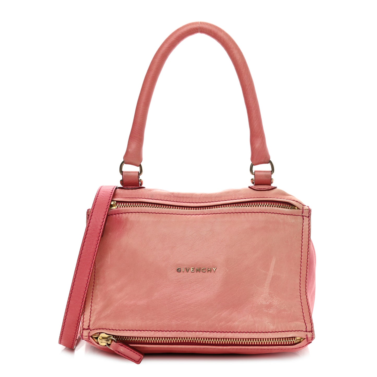 Calfskin Small Pandora Pink