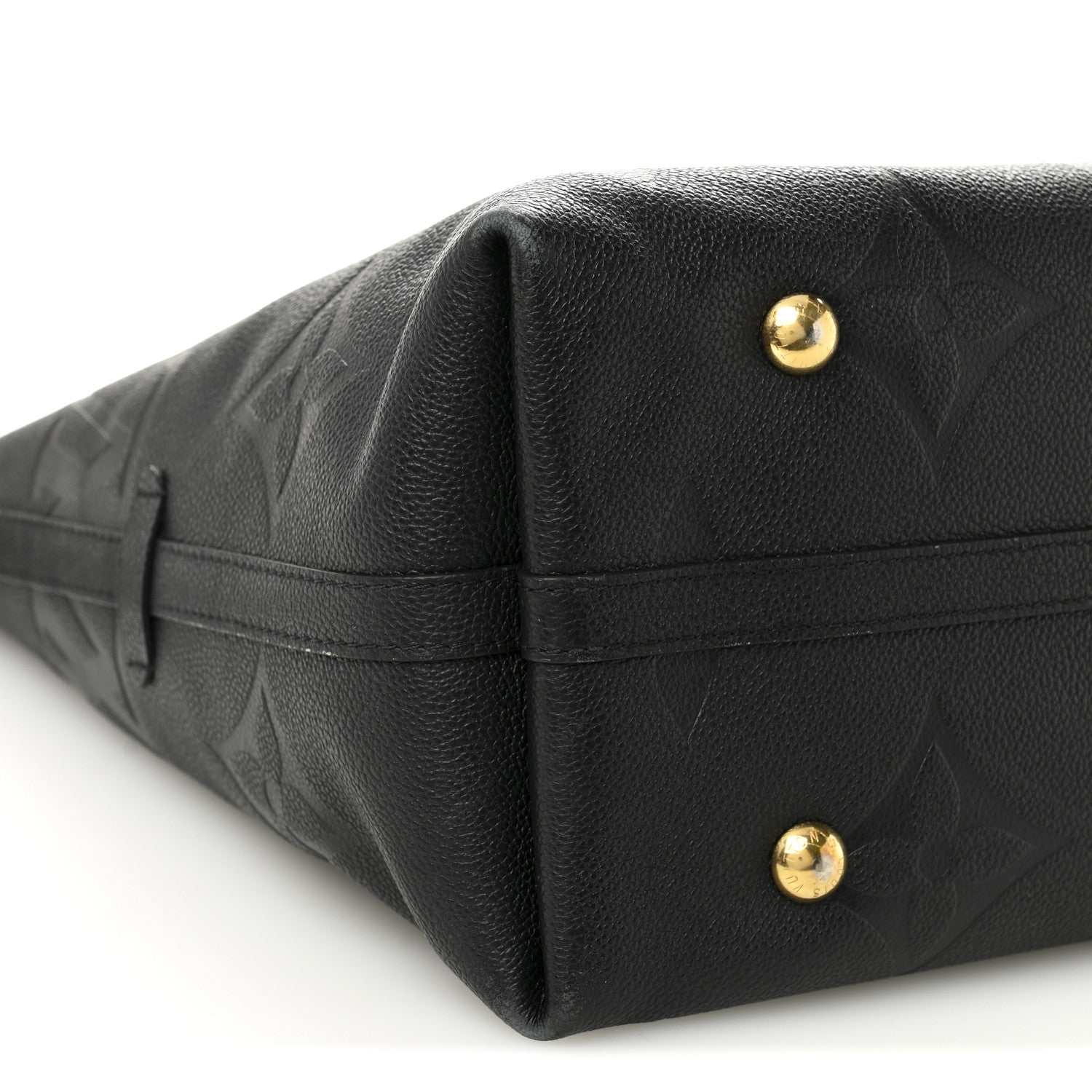 Louis Vuitton Empreinte Monogram Giant CarryAll MM Black 9 of 10
