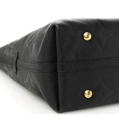 Louis Vuitton Empreinte Monogram Giant CarryAll MM Black 9 of 10