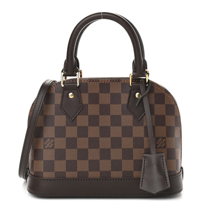 Louis Vuitton Damier Ebene Alma BB 1 of 8