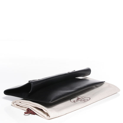 Hermes Evercalf Pliplat Clutch Black 4 of 7