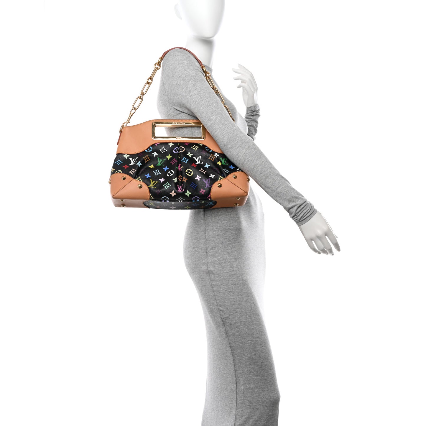 Monogram Multicolor Judy MM Black