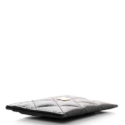 Chanel Caviar Quilted Card Holder Black 4 of 9