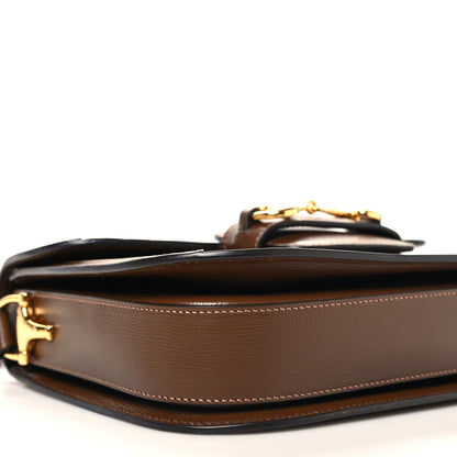 Gucci GG Supreme Monogram Horsebit 1955 Shoulder Bag Beige Brown Sugar 9 of 10