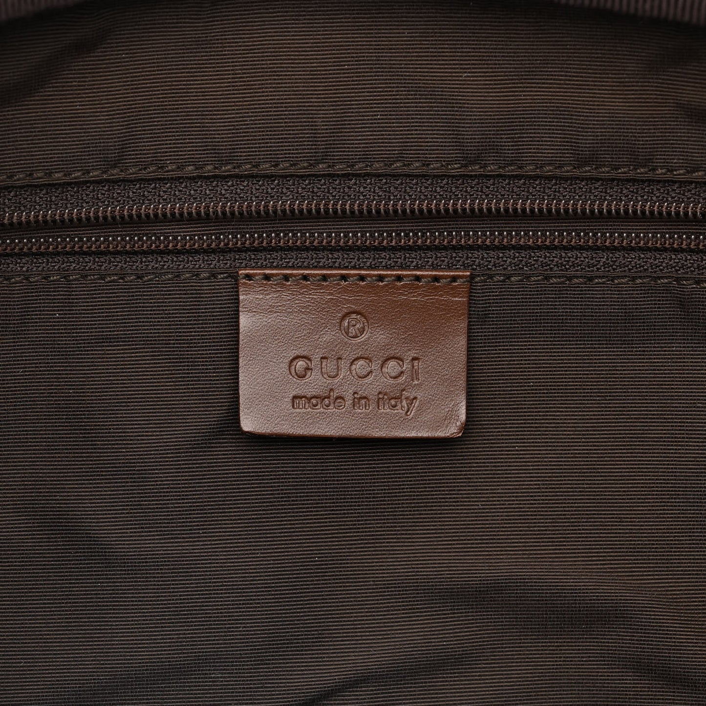 Monogram Tote Bag Brown