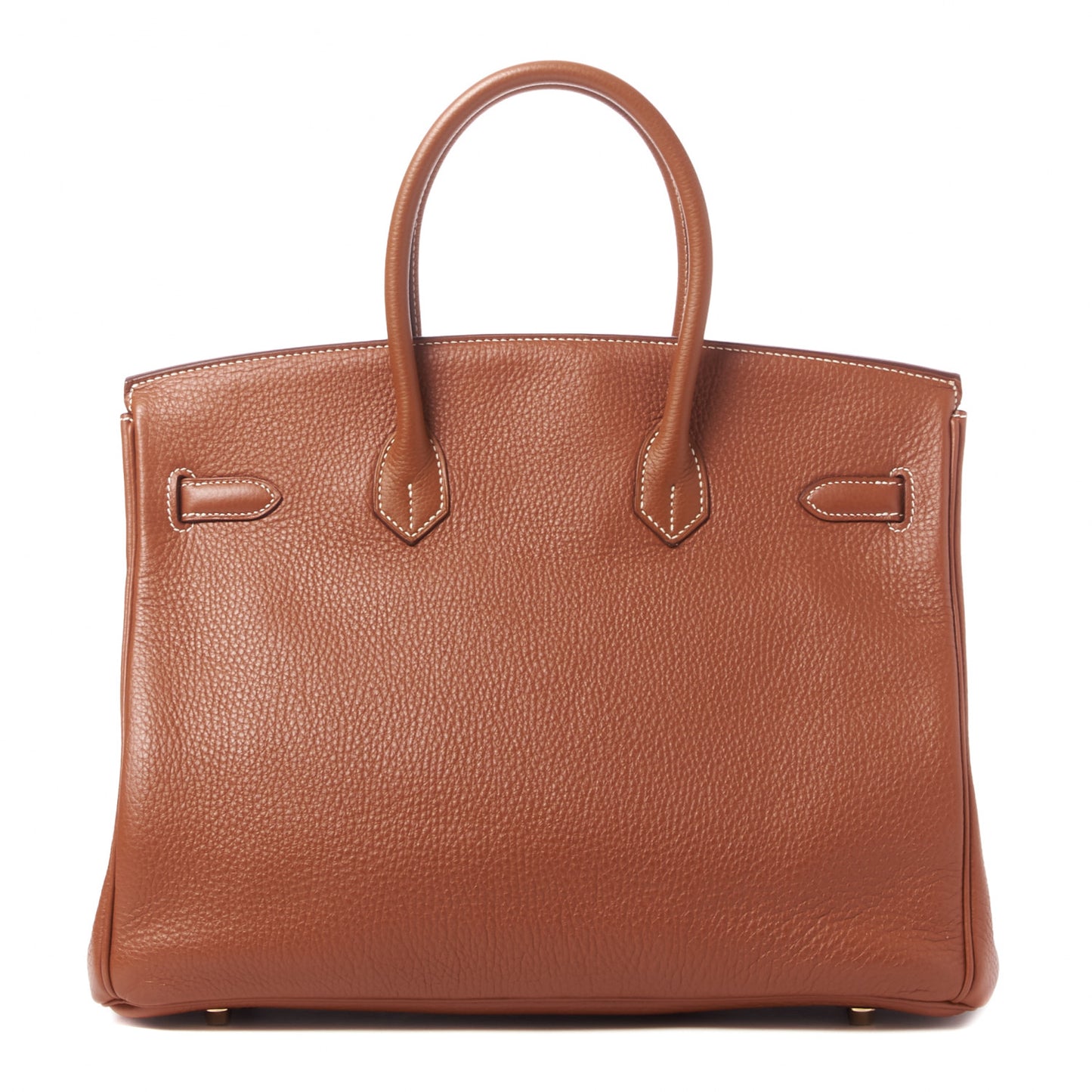 Taurillon Clemence Birkin 35 Gold