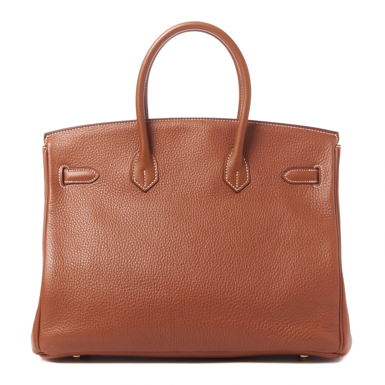 Hermes Taurillon Clemence Birkin 35 Gold 3 of 33