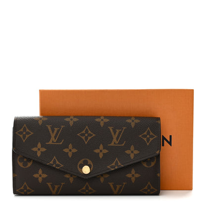 Louis Vuitton Monogram Sarah Wallet NM Fuchsia 7 of 7