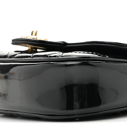 Chanel Patent Calfskin Quilted Mini Clutch Black 10 of 10