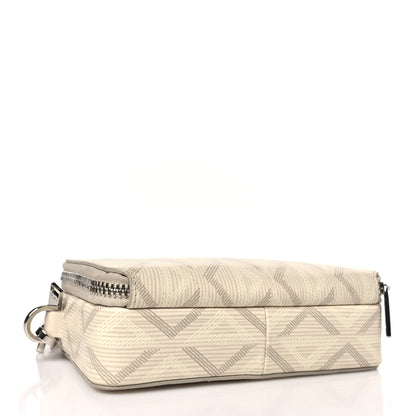 Christian Dior Coated Canvas CD Diamond Messenger Pouch Natural 4 of 10