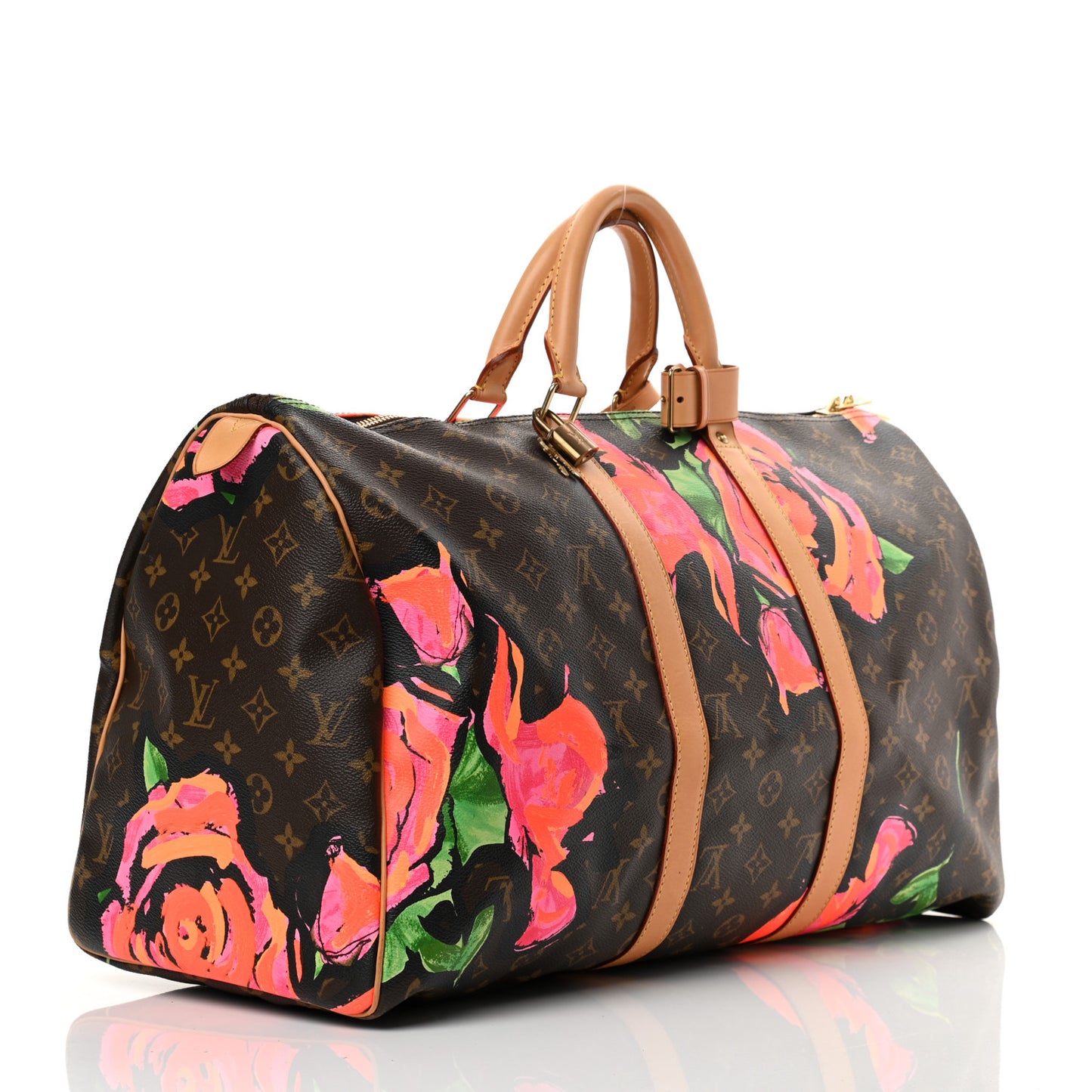 Monogram Roses Keepall 50