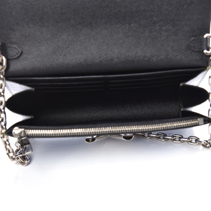 Louis Vuitton Epi Azteque Twist Chain Wallet Denim Light 5 of 12