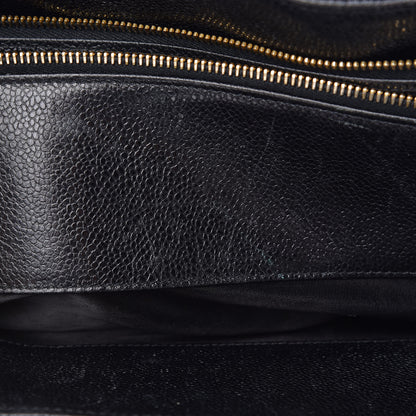 Chanel Caviar XL Weekender Bag Black 8 of 16