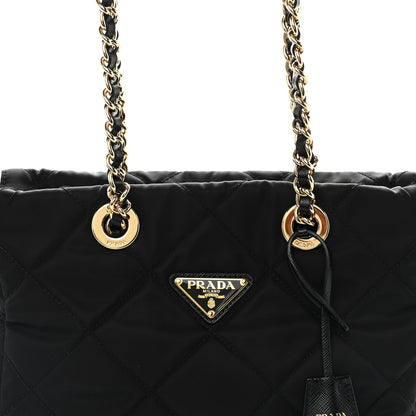 Prada Re-Nylon Saffiano Stitched Re-Edition 1995 Shoulder Bag Black 7 of 10
