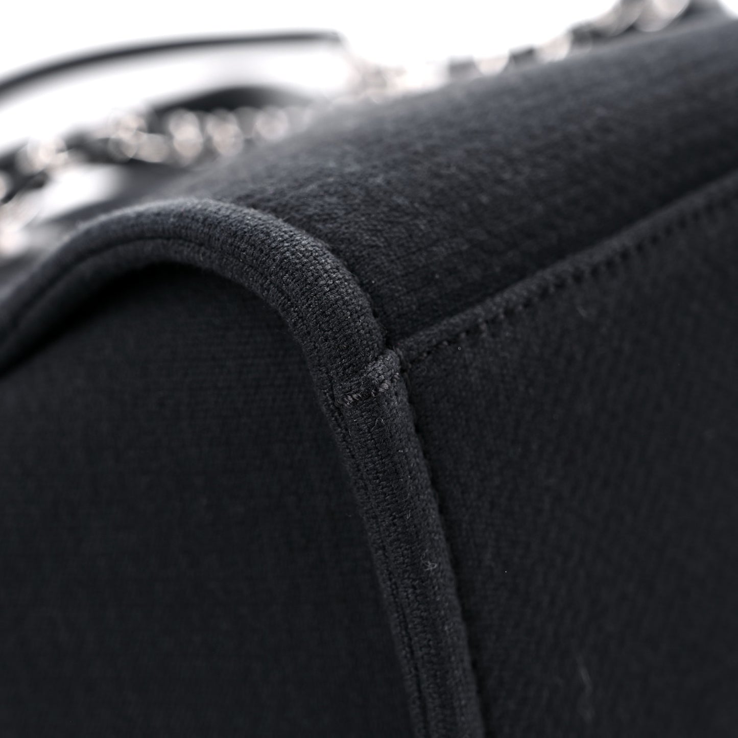 Mixed Fibers Small Deauville Tote Black
