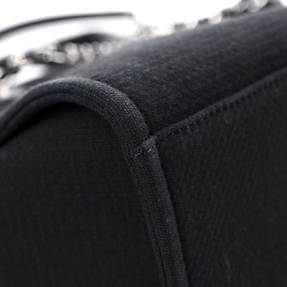 Chanel Mixed Fibers Small Deauville Tote Black 11 of 14