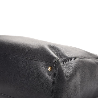 Chanel Calfskin Tall Cerf Tote Black 22 of 23