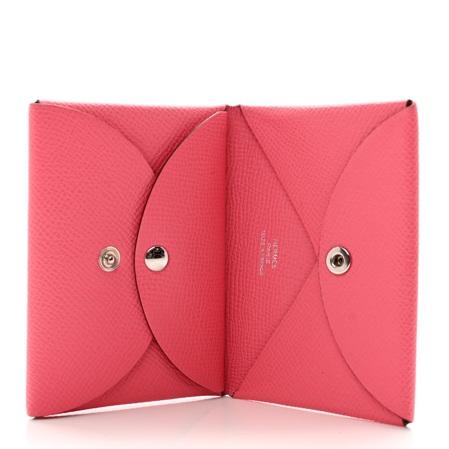 Epsom Calvi Duo Card Case Rose Azalee