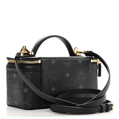 MCM Visetos Vanity Case Black 3 of 9