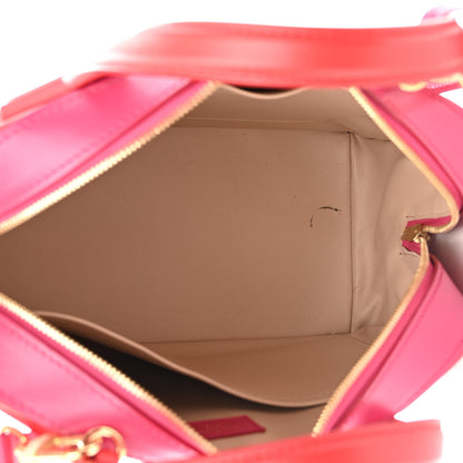 Louis Vuitton Calfskin Dora PM Rouge 5 of 15
