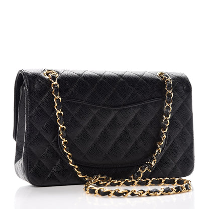 Chanel Caviar Quilted Medium Double Flap Black 4 of 11