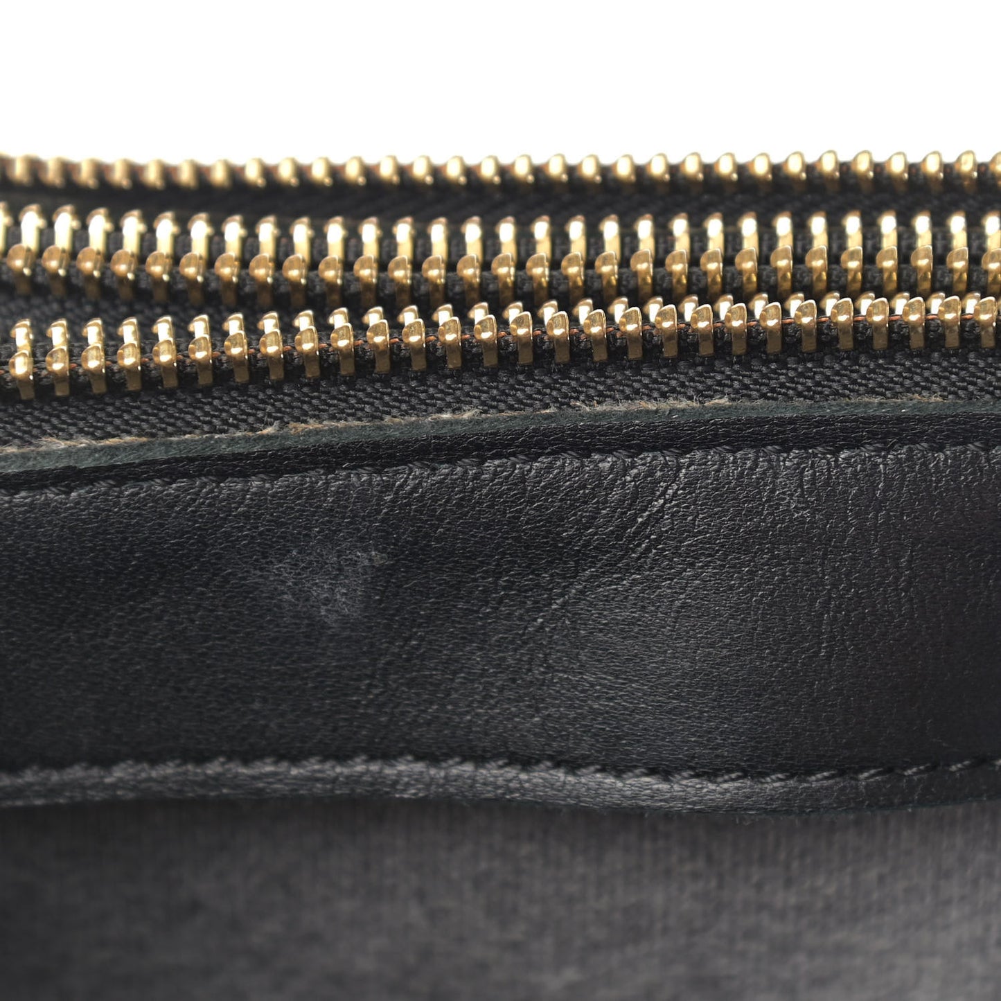 Lambskin Large Trio Crossbody Bag Black