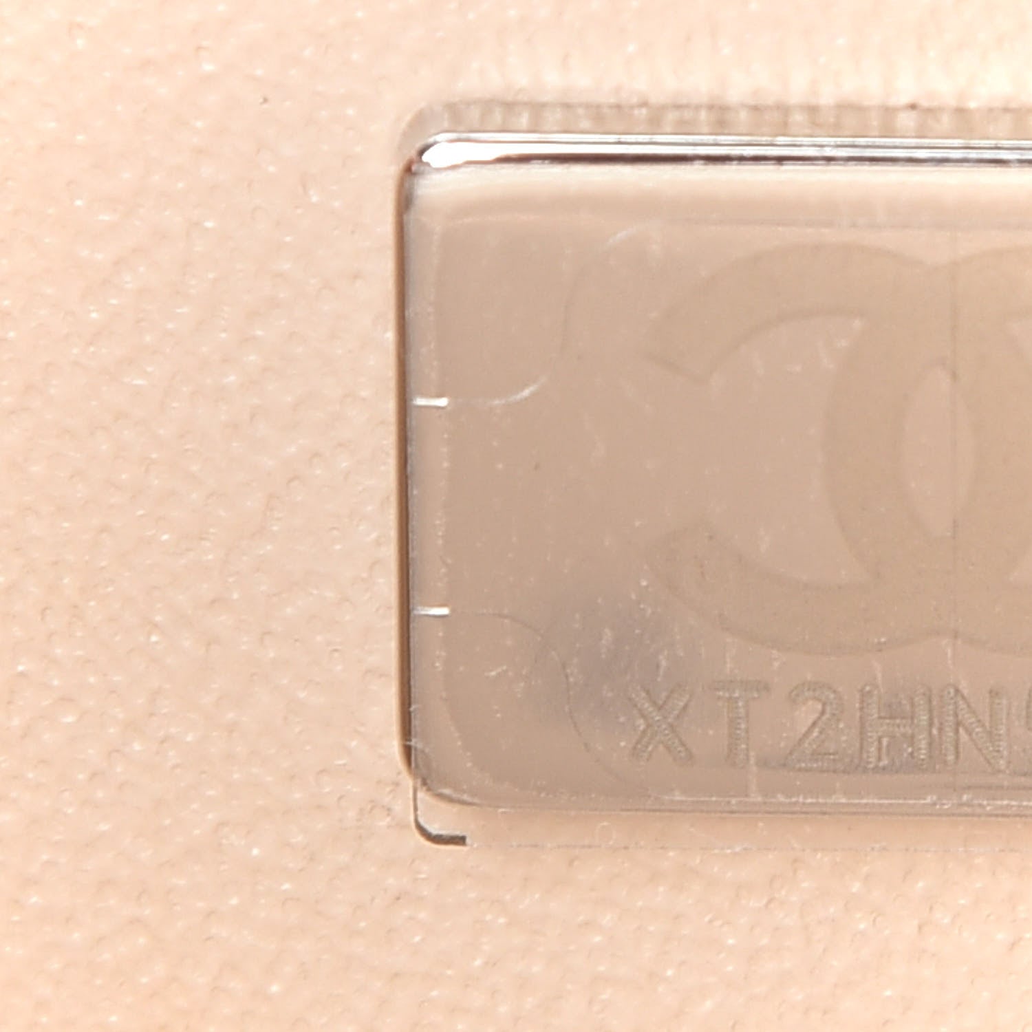 Chanel Tweed Quilted Mini Rectangular Flap Light Pink Black 7 of 9