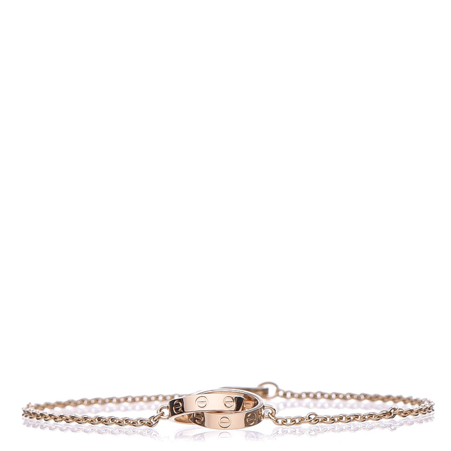 18K Yellow Gold Interlocking LOVE Bracelet