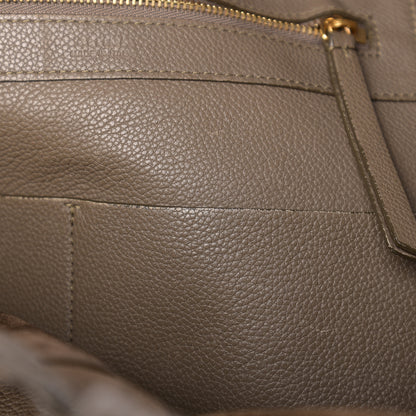 Celine Soft Grained Calfskin Medium Belt Cabas Phantom Taupe 7 of 13