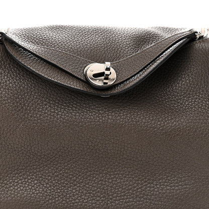 Hermes Taurillon Clemence Lindy 26 Etain 8 of 18