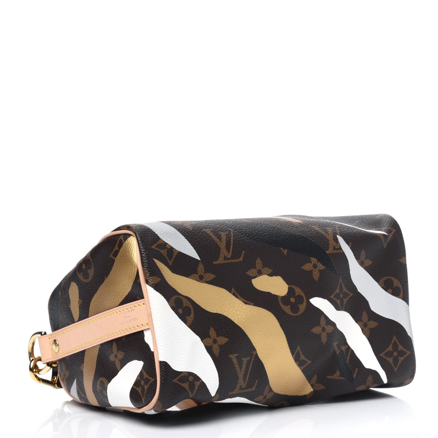 X LOL Monogram Speedy BB Gold Silver
