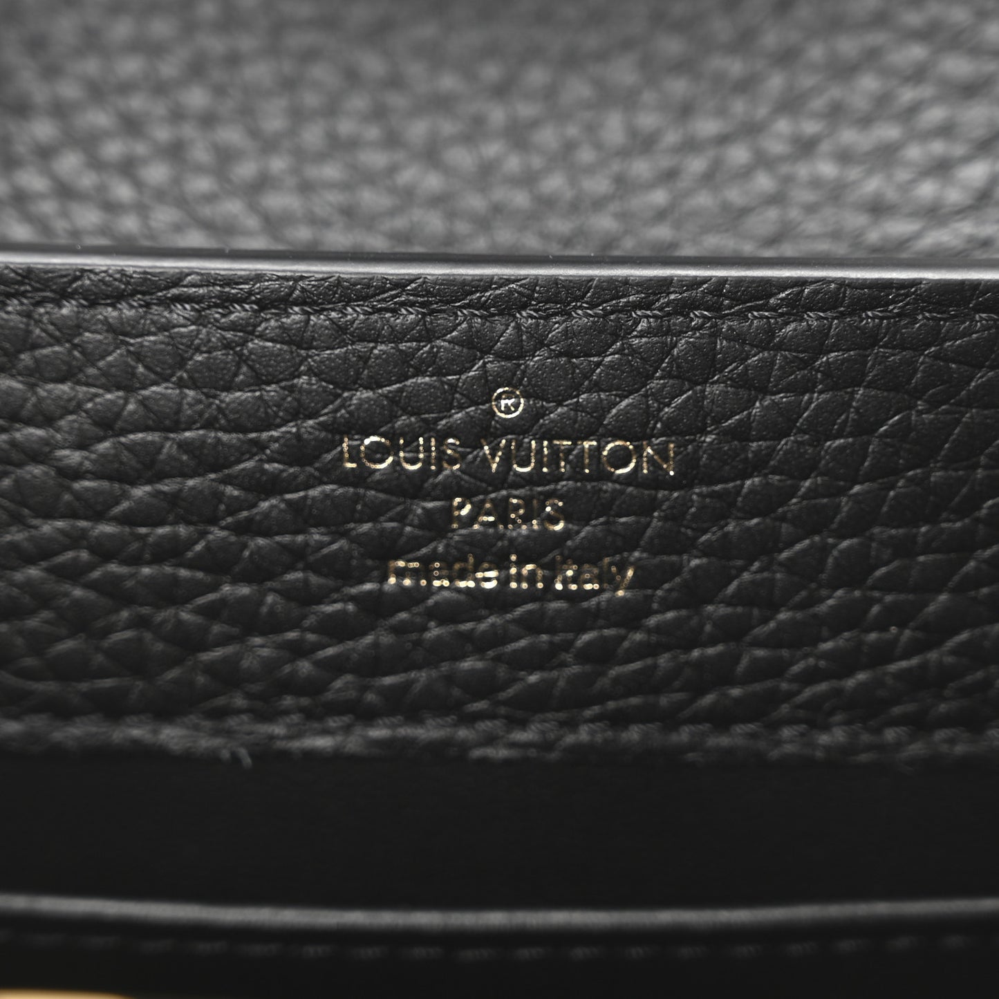 Taurillon Mini Capucines Black