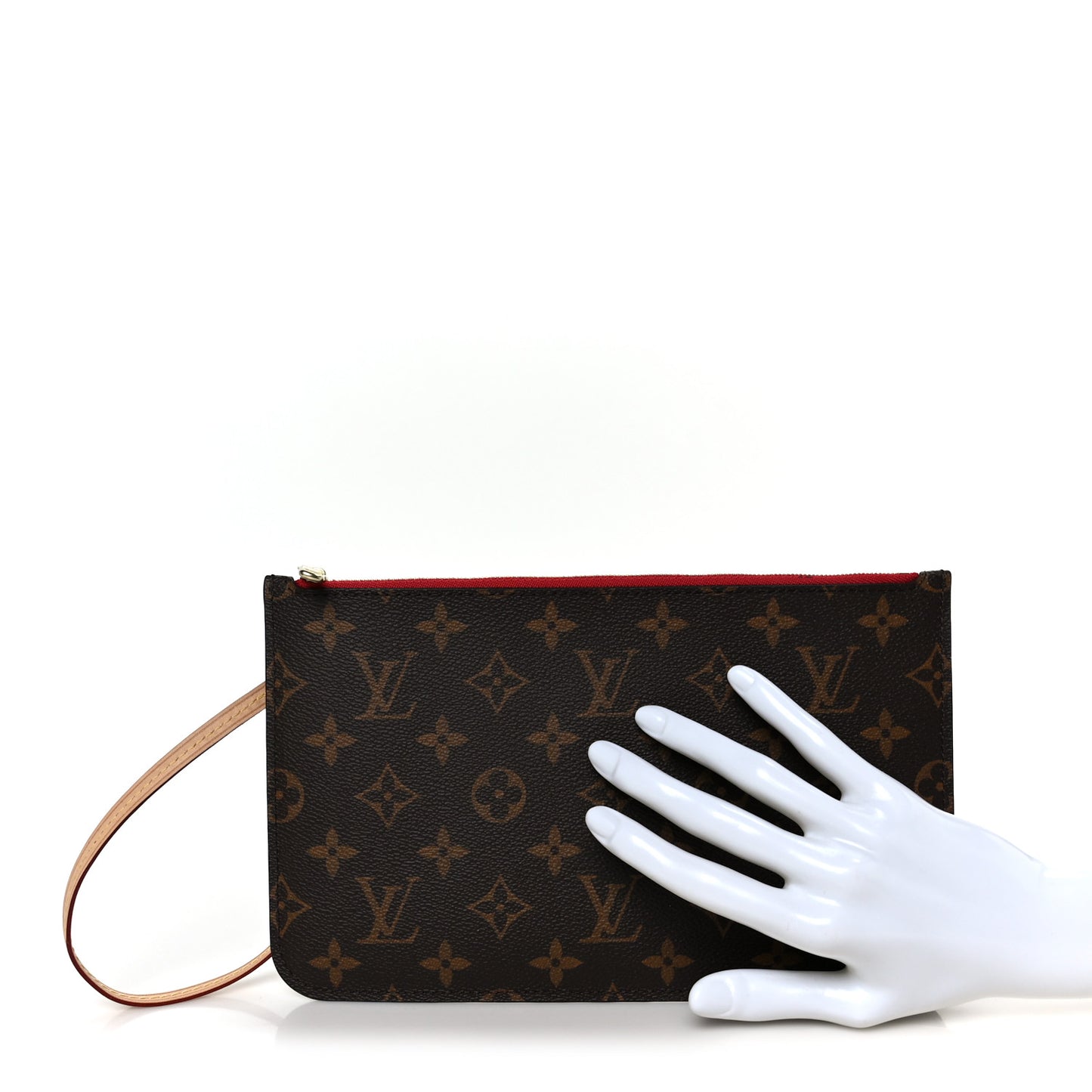 Monogram Neverfull MM GM Pochette Cherry