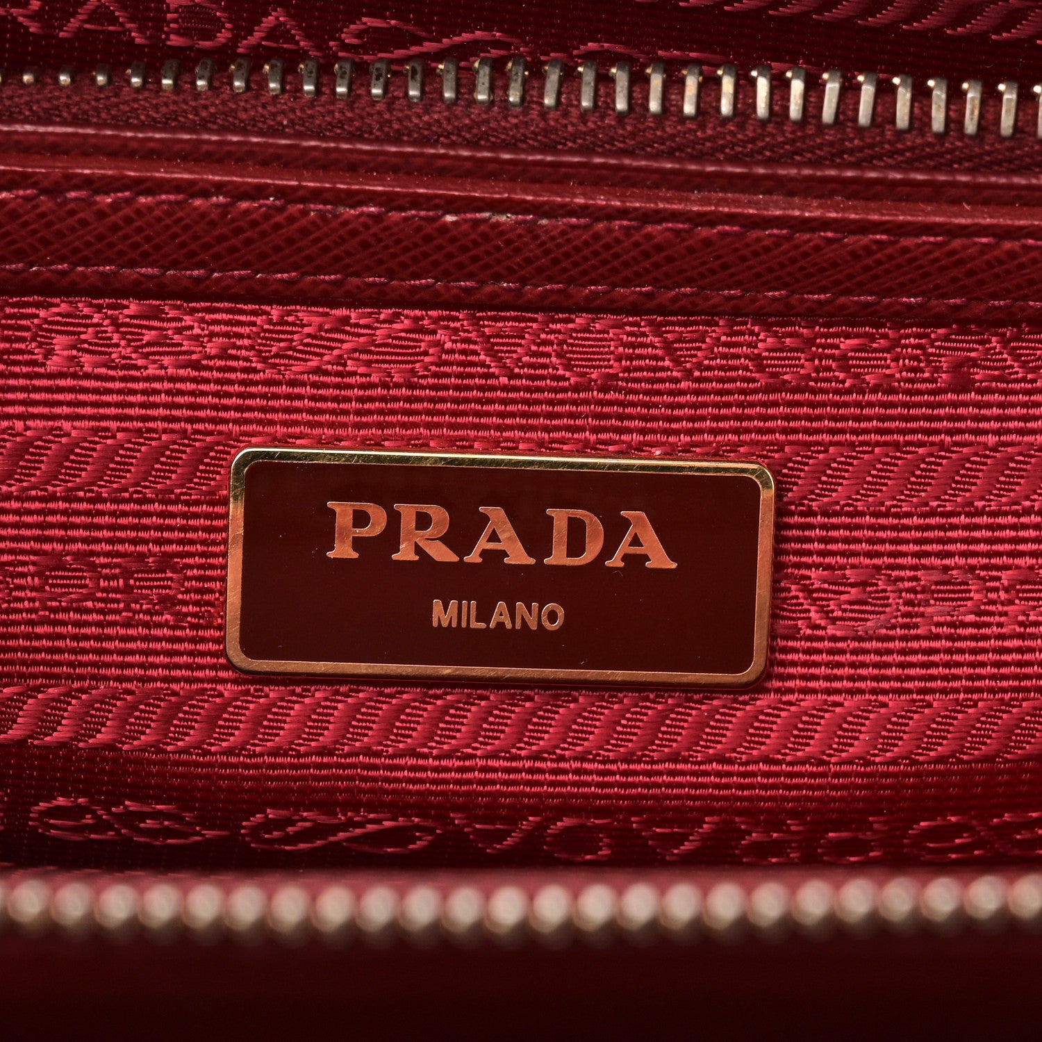 Prada Saffiano Lux Medium Galleria Double Zip Tote Fuoco 6 of 13