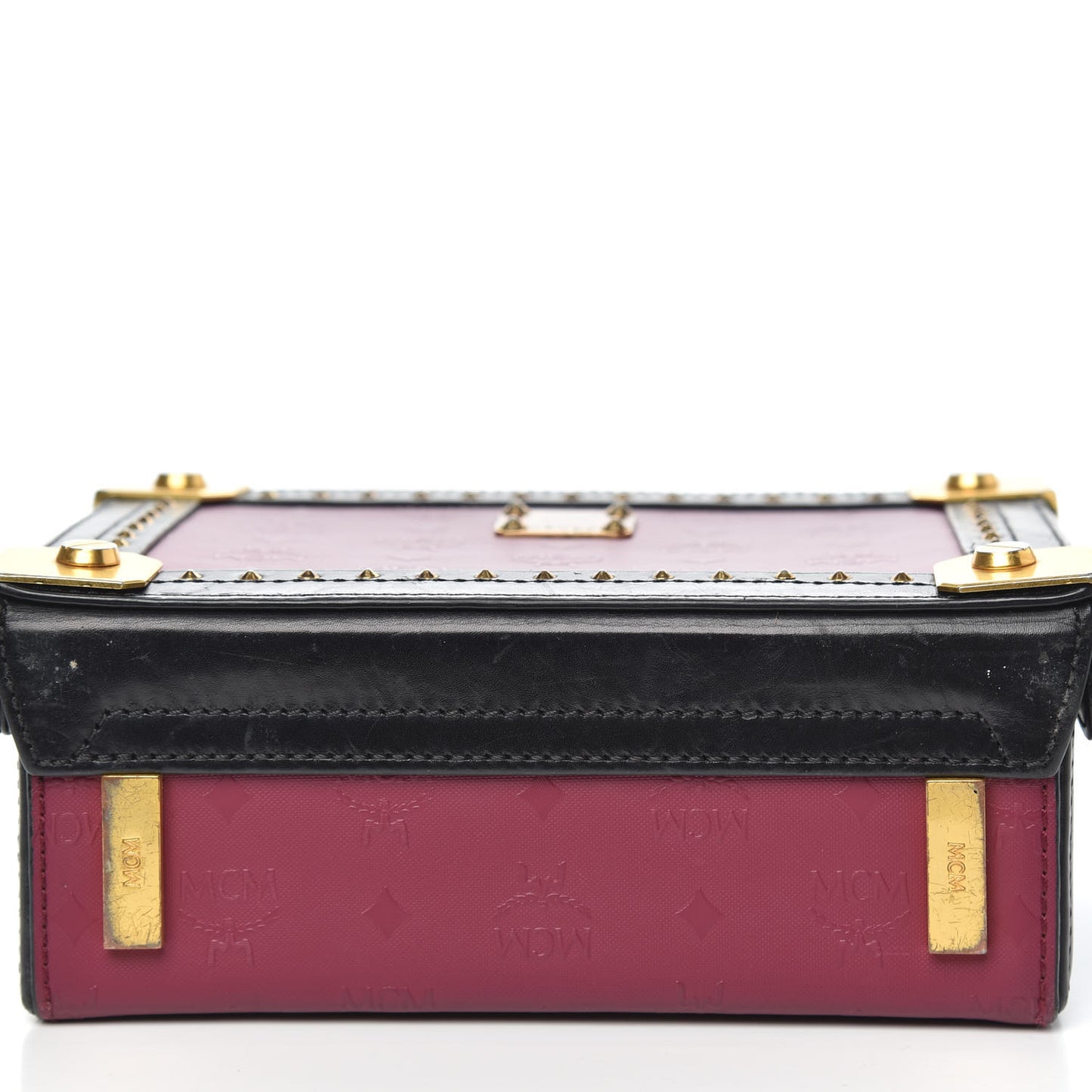 Odeon Calfskin Small Berlin Crossbody Purple