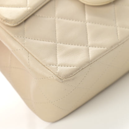 Chanel Lambskin Quilted Mini Square Flap Beige 9 of 15