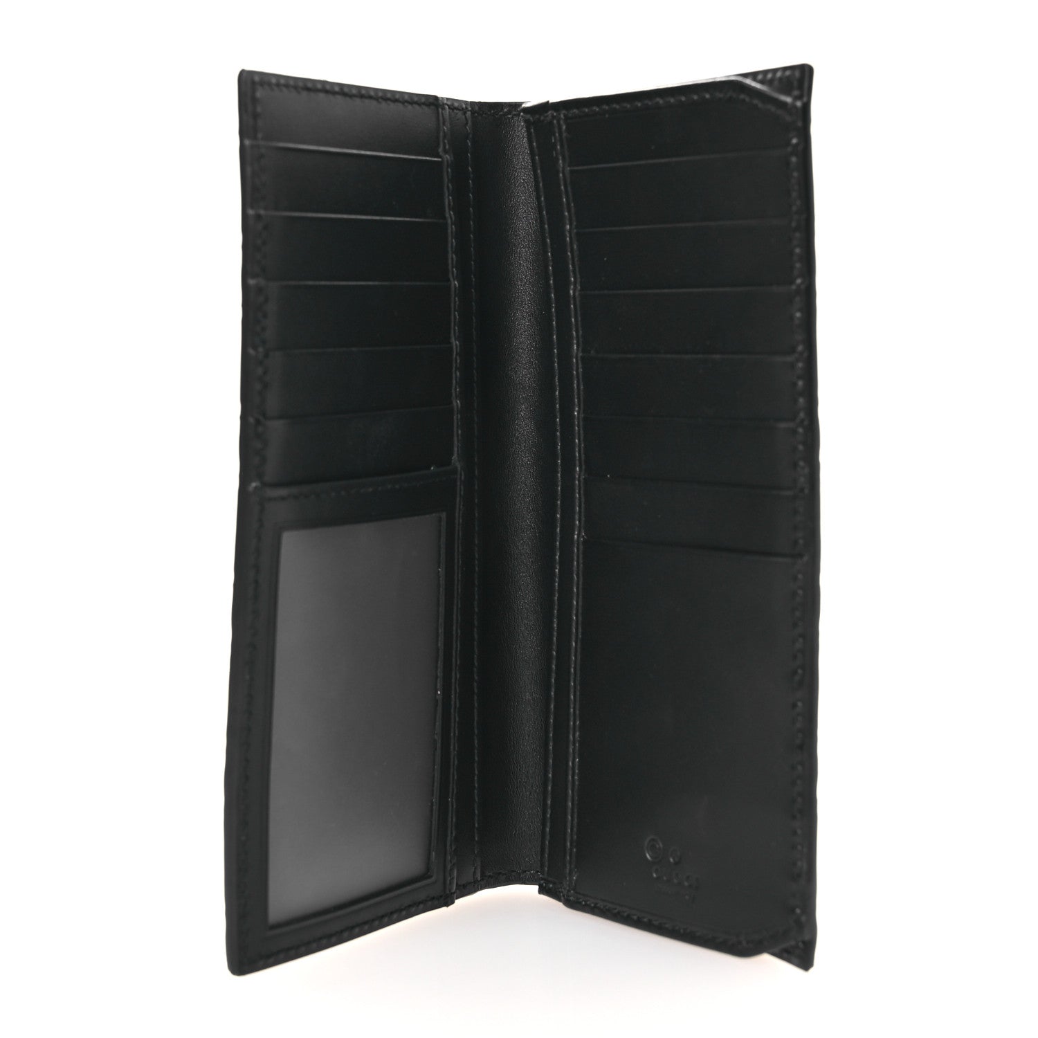 Gucci Guccissima Long Wallet Black 5 of 8