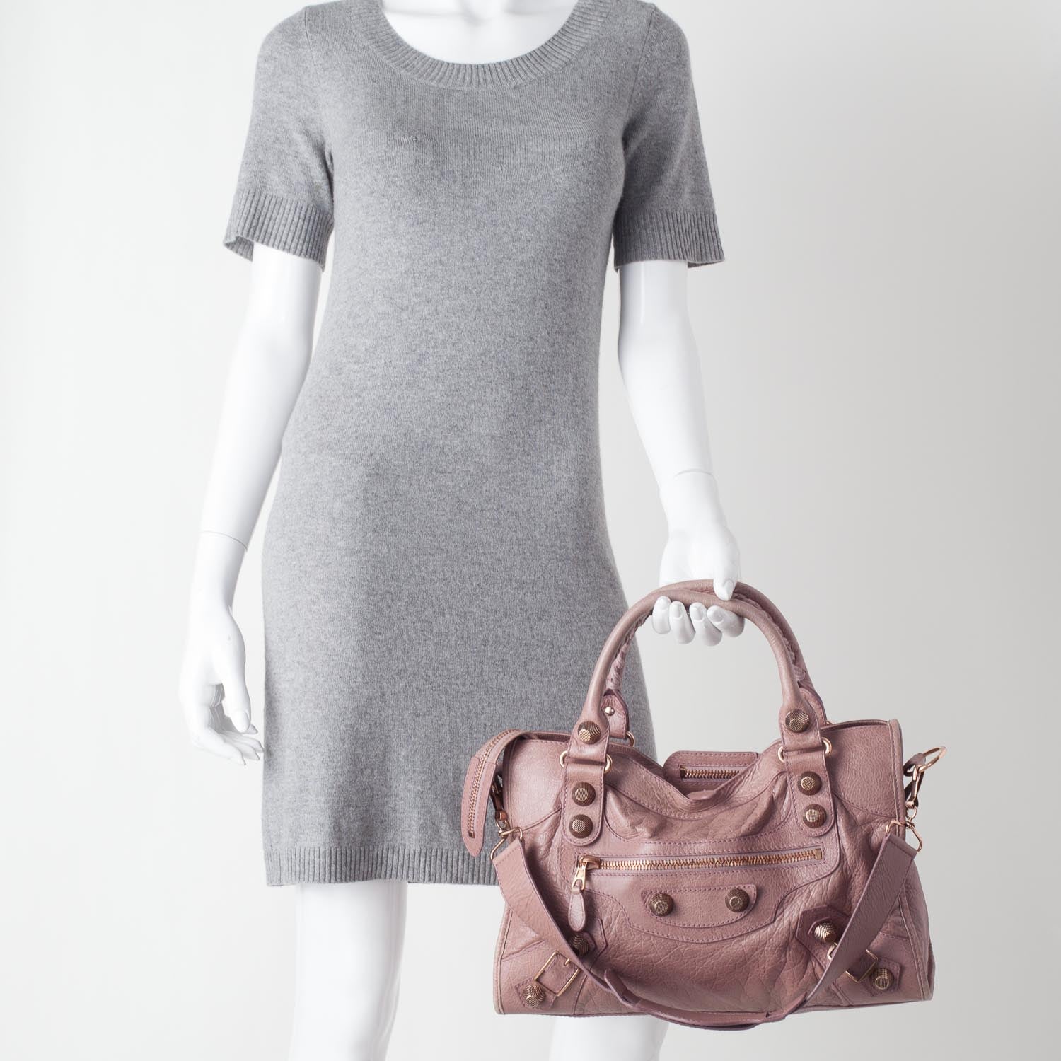 Balenciaga Agneau Giant 21 Rose Gold Hardware City Parme 2 of 10