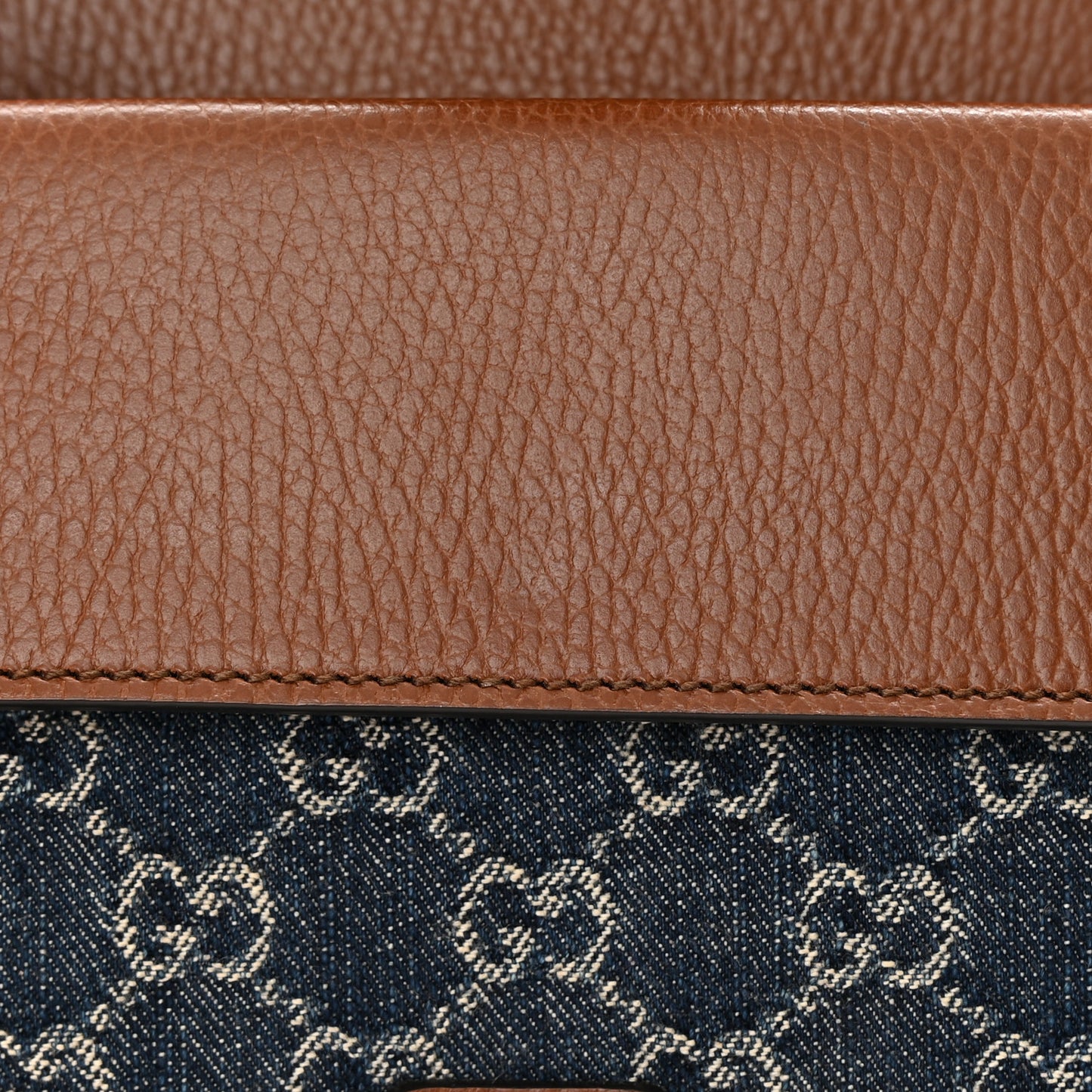 New Denim GG Monogram Dollar Calfskin Enamel Mini Dionysus Shoulder Bag Blue Tea Cuir Epilog Electric Blue