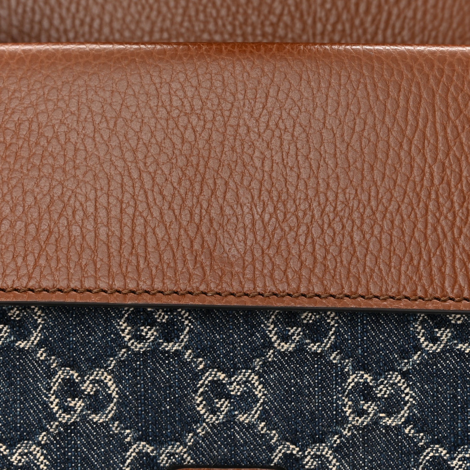Gucci New Denim GG Monogram Dollar Calfskin Enamel Mini Dionysus Shoulder Bag Blue Tea Cuir Epilog Electric Blue 13 of 18