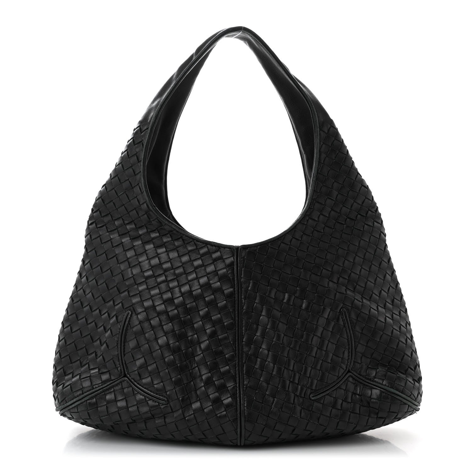 Bottega Veneta Nappa Intrecciato Ball Hobo Black 1 of 11