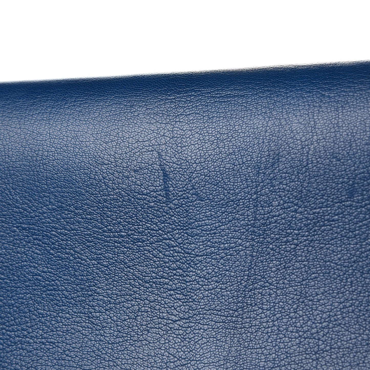 Calfskin Large Belle De Jour Clutch Blue