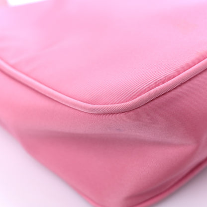Prada Tessuto Nylon Mini Re-Edition 2000 Bag Begonia 8 of 12