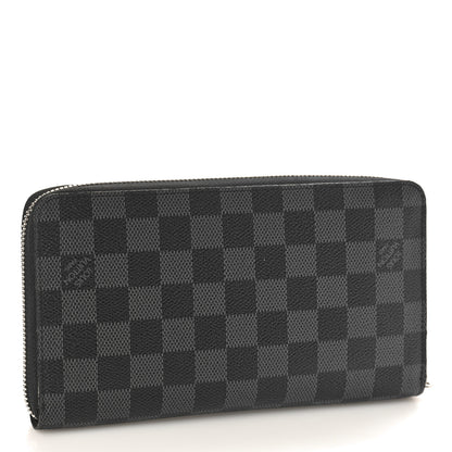 Louis Vuitton Damier Graphite Zippy Organizer Wallet 3 of 8